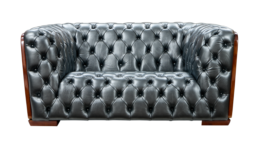 ESF Furniture - Extravaganza 415 Loveseat in Grey - 415L-GREY