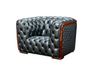 ESF Furniture - Extravaganza 415 Armchair in Grey - 415C-GREY - GreatFurnitureDeal
