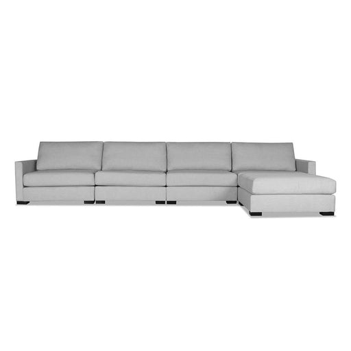 Nativa Interiors - Chester Modular Sectional 83"D With Ottoman Charcoal - SEC-CHST-DP-UL2-5PC-PF-CHARCOAL - GreatFurnitureDeal