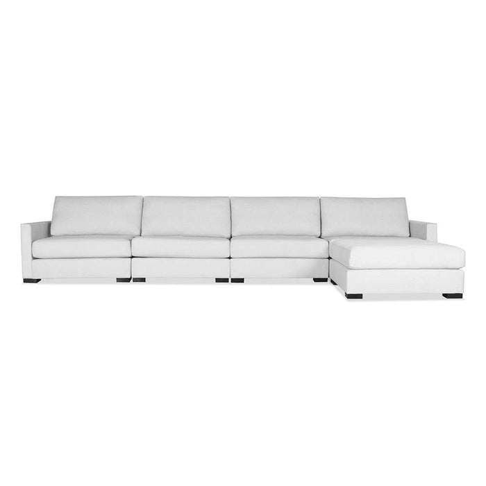 Nativa Interiors - Chester Modular Sectional 83"D With Ottoman Charcoal - SEC-CHST-DP-UL2-5PC-PF-CHARCOAL - GreatFurnitureDeal