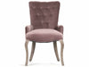 Zentique - Iris Rose Velvet Accent Chair - CF005 E272 V004 - GreatFurnitureDeal