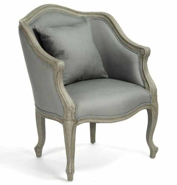 Zentique - Pierre Sage Linen Accent Chair - CFH170-1 432 I
