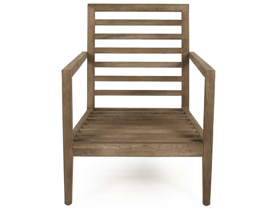 Zentique - Davin Cream Natural Linen Accent Chair - CFH408 E272 A015-A