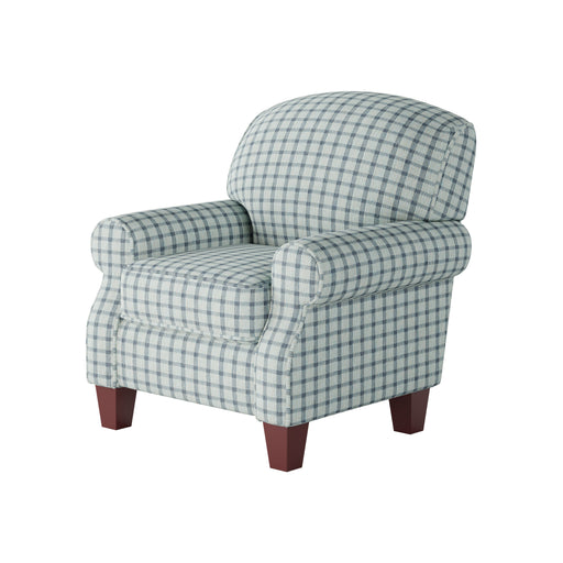 Southern Home Furnishings - Howbeit Spa Accent Chair in Blue - 532-C Howbeit Spa - GreatFurnitureDeal