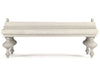 Zentique - Lara Distressed Ivory 47'' Wide Rectangular Coffee Table - CT508 309 - GreatFurnitureDeal