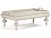 Zentique - Lara Distressed Ivory 47'' Wide Rectangular Coffee Table - CT508 309 - GreatFurnitureDeal