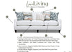Southern Home Furnishings - Durango Sectional in Off White - 7001-31L, 33R Durango - GreatFurnitureDeal