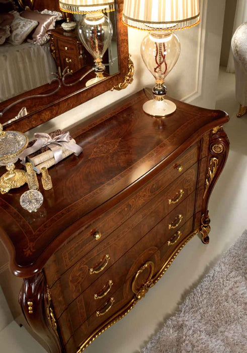 ESF Furniture - Donatello 5 Piece Queen Bedroom Set - DONATELLOBEDQ.S-5SET - GreatFurnitureDeal