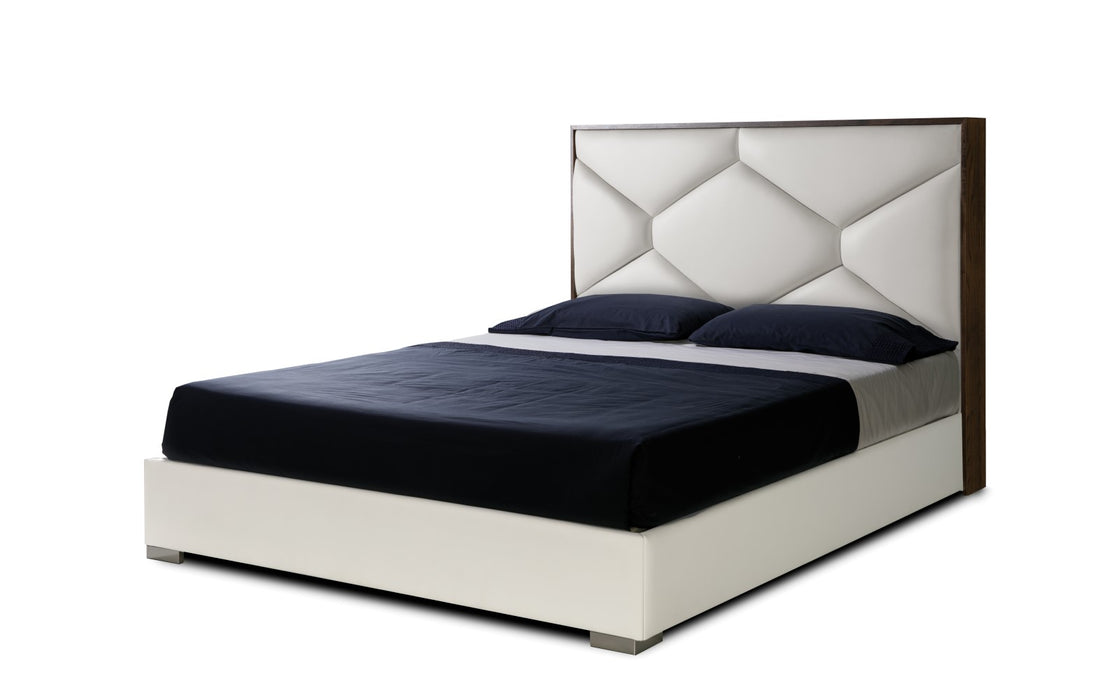 ESF Furniture - Martina 3 Piece Queen Storage Bedroom Set in White - MARTINABEDQSWHITE-3SET