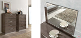ESF Furniture - Platinum LEGNO 6 Piece King Bedroom Set in Silver Birch - PLATINUMBEDKSLEGNO-6SET - GreatFurnitureDeal