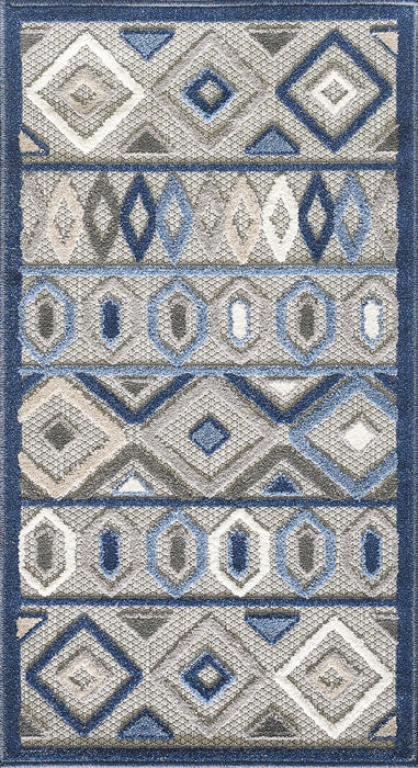 KAS Oriental Rugs - Calla Grey/Blue Area Rugs - CAA6921