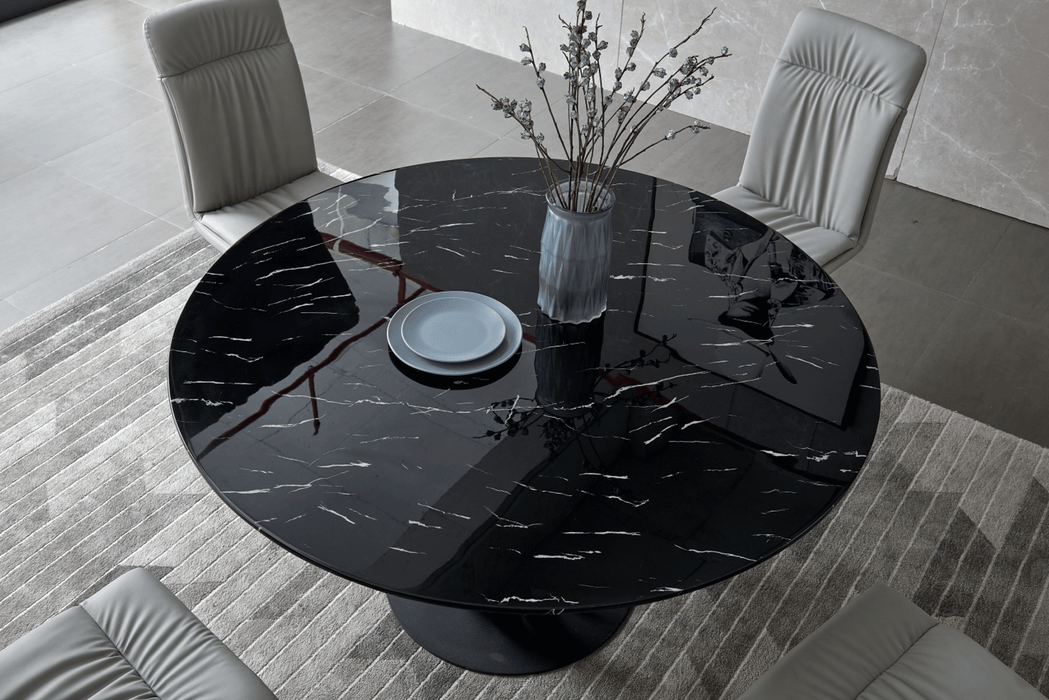 ESF Furniture - Extravaganza 315 Marble Dining Table - 315DININGTABLE