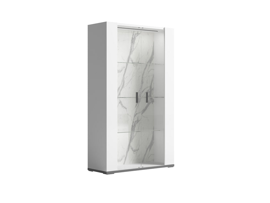 ESF Furniture - Carrara 2 Door China - CARRARAVITRINE - GreatFurnitureDeal