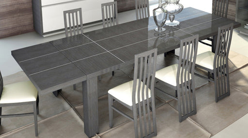 ESF Furniture - Mangano 5 Piece Dining Table Set in Grey - MANGANOGREY-5SET - GreatFurnitureDeal