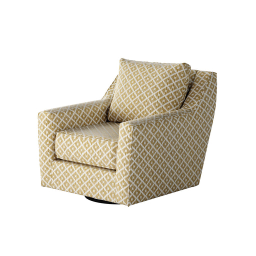 Southern Home Furnishings - Owen Straw Swivel Glider Chair in Multi - 67-02G-C Owen Straw - GreatFurnitureDeal