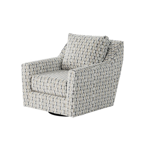 Southern Home Furnishings - Limbo Denim Swivel Glider Chair in Multi - 67-02G-C Limbo Denim - GreatFurnitureDeal