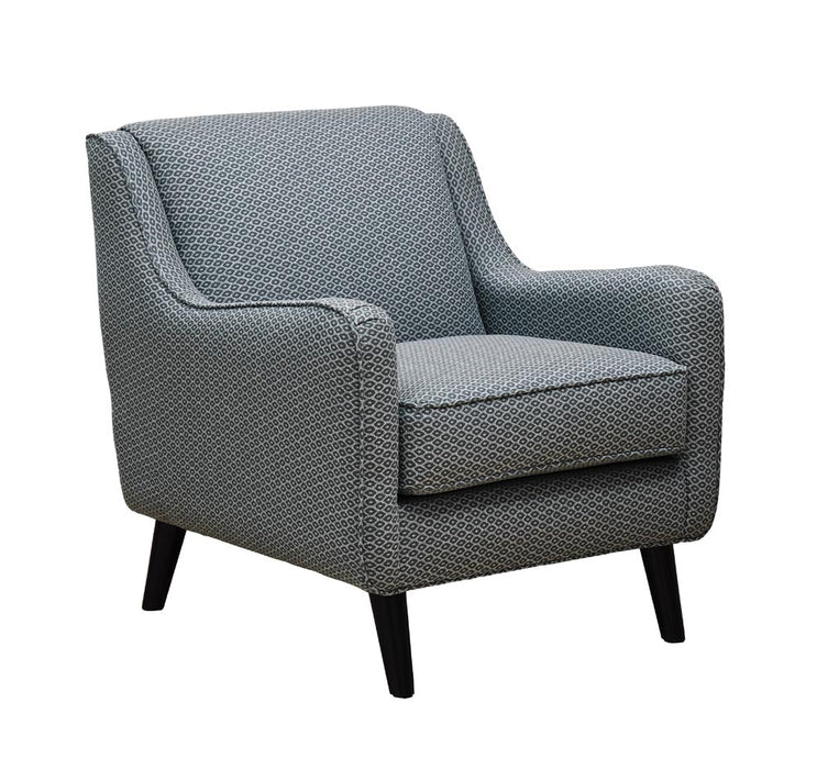 Southern Home Furnishings - Nimbus Accent Chair in Grey - 240 Nimbus Glass Accent Chair - GreatFurnitureDeal