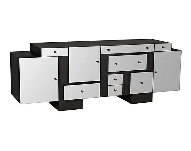 CFC Furniture - Foster Sideboard Gray Wash Wax - FF212 - GreatFurnitureDeal