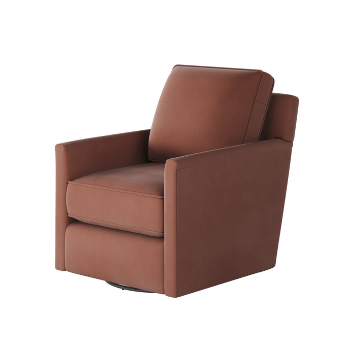 Southern Home Furnishings - Bella Rosewood Swivel Glider Chair - 21-02G-C Bella Rosewood - GreatFurnitureDeal