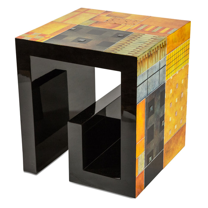 AICO Furniture - Illusions Square End Table - FS-ILUSN-013
