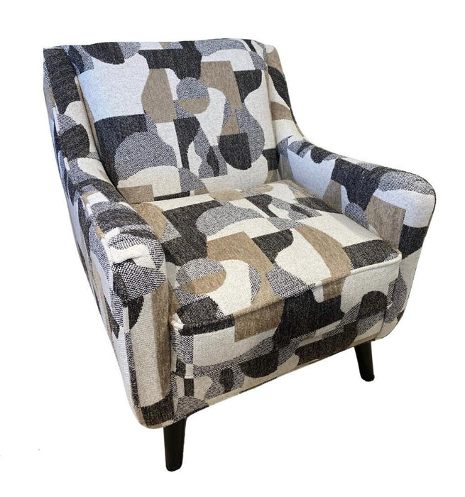 Southern Home Furnishings - Magique Accent Chair in Multi - 240 Magique Fawn Accent Chair