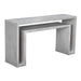 NOIR Furniture - Caine Console Table in White Wash - GCON325WH - GreatFurnitureDeal