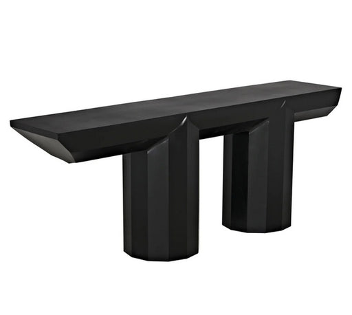 Noir Furniture - Los Altos Console Table - GCON404MTB - GreatFurnitureDeal