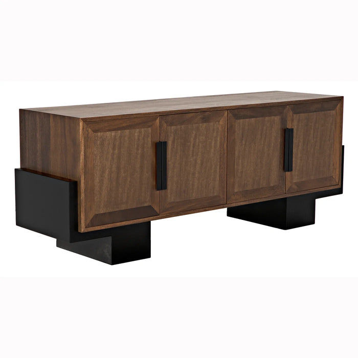 NOIR Furniture - Phoenix Sideboard in Dark Walnut - GCON425DW - GreatFurnitureDeal