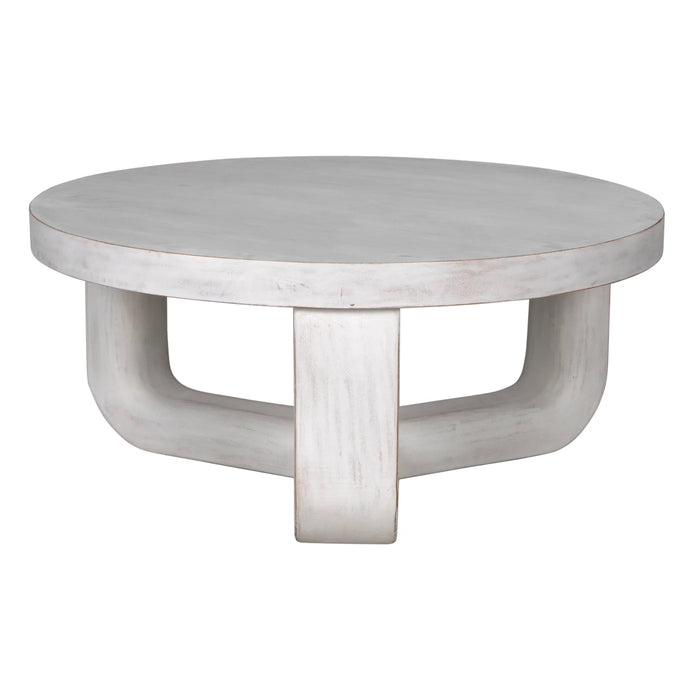 NOIR Furniture - Joel Coffee Table White - GTAB1042WH