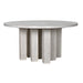 NOIR Furniture - Resistance Dining Table in White Wash - GTAB576WH - GreatFurnitureDeal