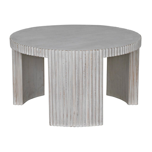 Noir Furniture - Jgor Side/Coffee Table, WH - GTAB973WH - GreatFurnitureDeal