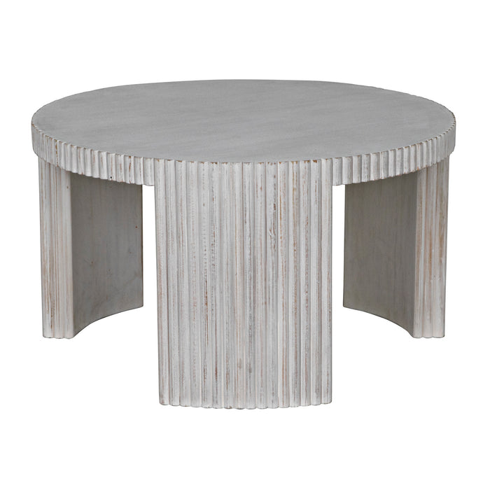 Noir Furniture - Jgor Side/Coffee Table, WH - GTAB973WH