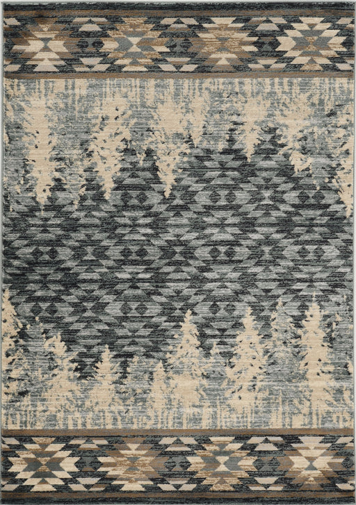 KAS Oriental Rugs - Chester Slate Blue Area Rugs - CHS5636 - GreatFurnitureDeal