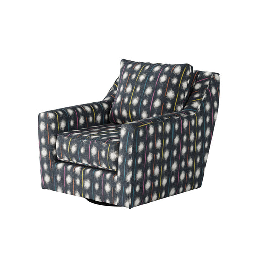 Southern Home Furnishings - Bindi Crayola Swivel Glider Chair in Multi - 67-02G-C Bindi Crayola - GreatFurnitureDeal