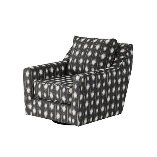 Southern Home Furnishings - Bindi Pepper Swivel Glider Chair in Multi - 67-02G-C Bindi Pepper - GreatFurnitureDeal
