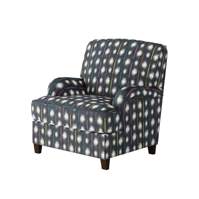 Southern Home Furnishings - Bindi Crayola Accent Chair in Multi - 01-02-C Bindi Crayola - GreatFurnitureDeal