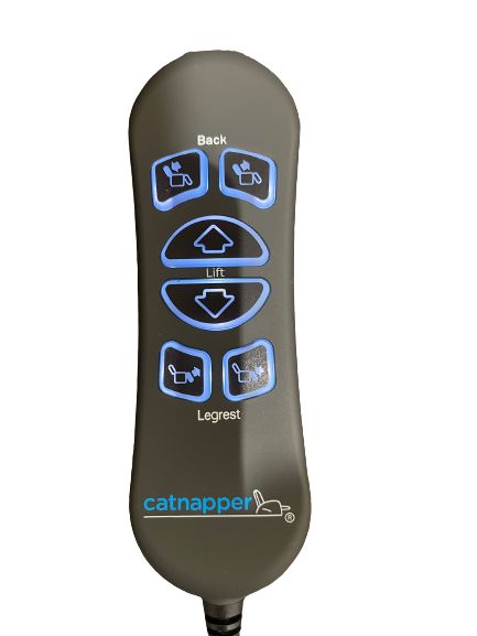 Catnapper Furniture - Lift Chair Replacement Remote Hand Control with Dual Motors for Leg, Lift and Back Control - 4847