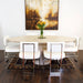Worlds Away - Oval Cerused Oak Dining Table - JEFFERSON CO - GreatFurnitureDeal