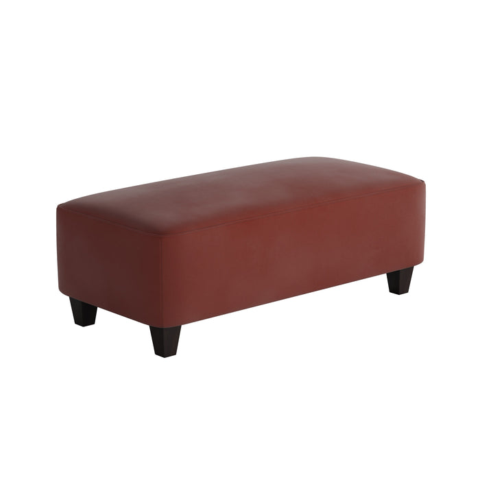 Southern Home Furnishings - Bella Rouge Cocktail Ottoman - 100-C Bella Rouge 49" Wide