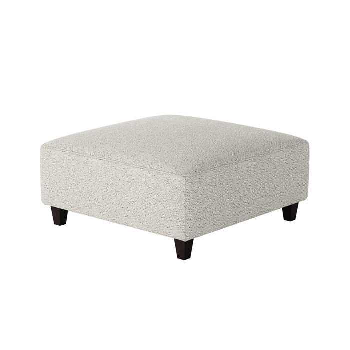 Southern Home Furnishings - Chit Chat Domino 38"Cocktail Ottoman in Multi - 109-C Chit Chat Domino