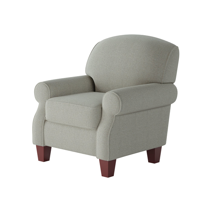 Southern Home Furnishings - Invitation Mist Accent Chair in Light Grey - 532-C Invitation Mist