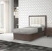 ESF Furniture - Regina 2 Piece Storage Twin Size Bedroom Set in Wenge - REGINABEDTS-2SET - GreatFurnitureDeal