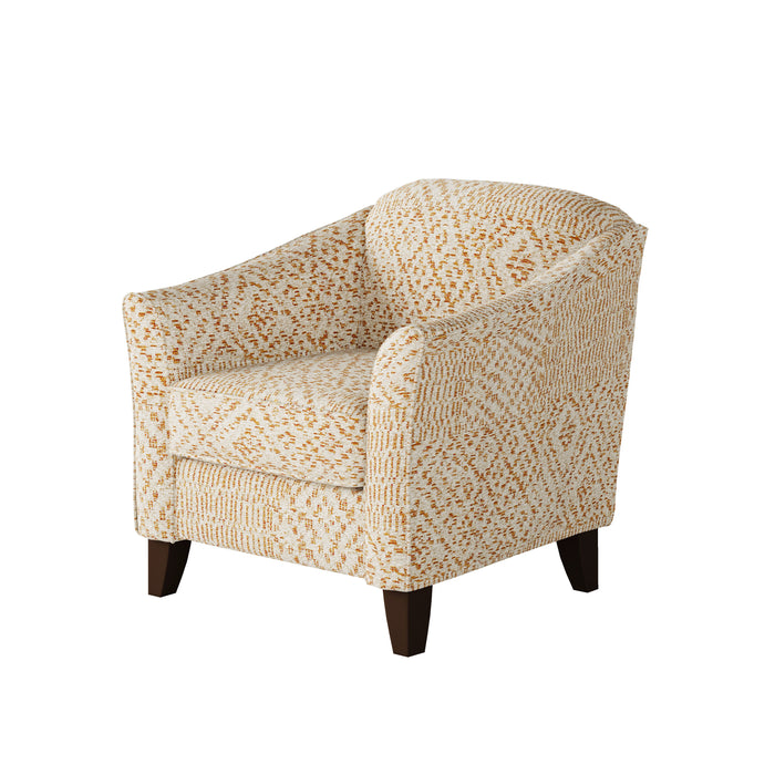 Southern Home Furnishings - Roughwin Squash Accent Chair in Gold, Beige - 452-C Roughwin Squash - GreatFurnitureDeal