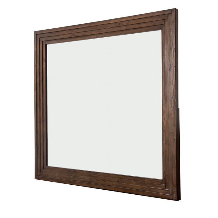 AICO Furniture - Carrollton Dresser Mirror in Rustic Ranch - KI-CRLN060-407N