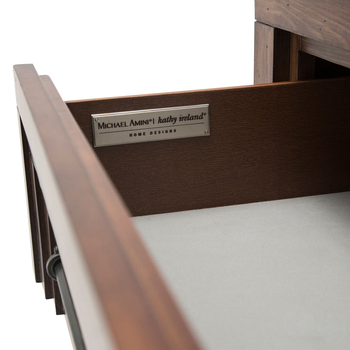 AICO Furniture - Carrollton 6 Drawer Chest in Rustic Ranch - KI-CRLN070-407N