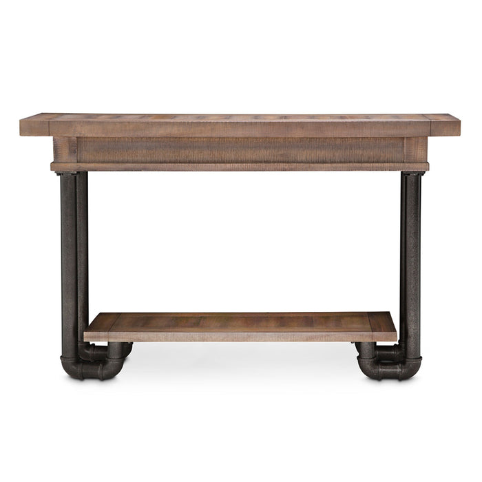 AICO Furniture - Crossings Console Table in Reclaimed Barn - KI-CRSG223-217