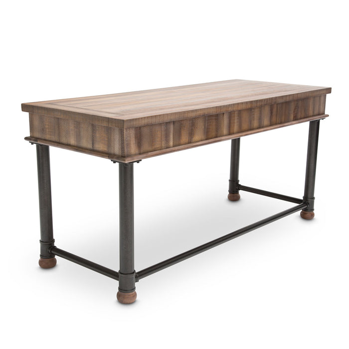 AICO Furniture - Crossings Writing Desk in Reclaimed Barn - KI-CRSG277-217 - GreatFurnitureDeal