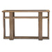 AICO Furniture - Del Mar Square Console Table in Boardwalk - KI-DELM223-215 - GreatFurnitureDeal