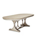 AICO Furniture - Eclipse Oval Dining Table in Moonlight - KI-ECLP000-135 - GreatFurnitureDeal