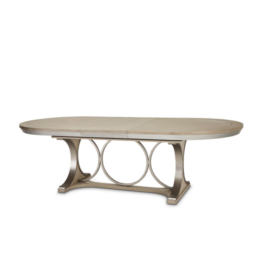 AICO Furniture - Eclipse Oval Dining Table in Moonlight - KI-ECLP000-135 - GreatFurnitureDeal